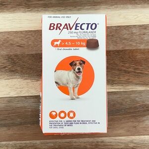 Bravecto Chew For Dogs 9.9lbs to 22lbs